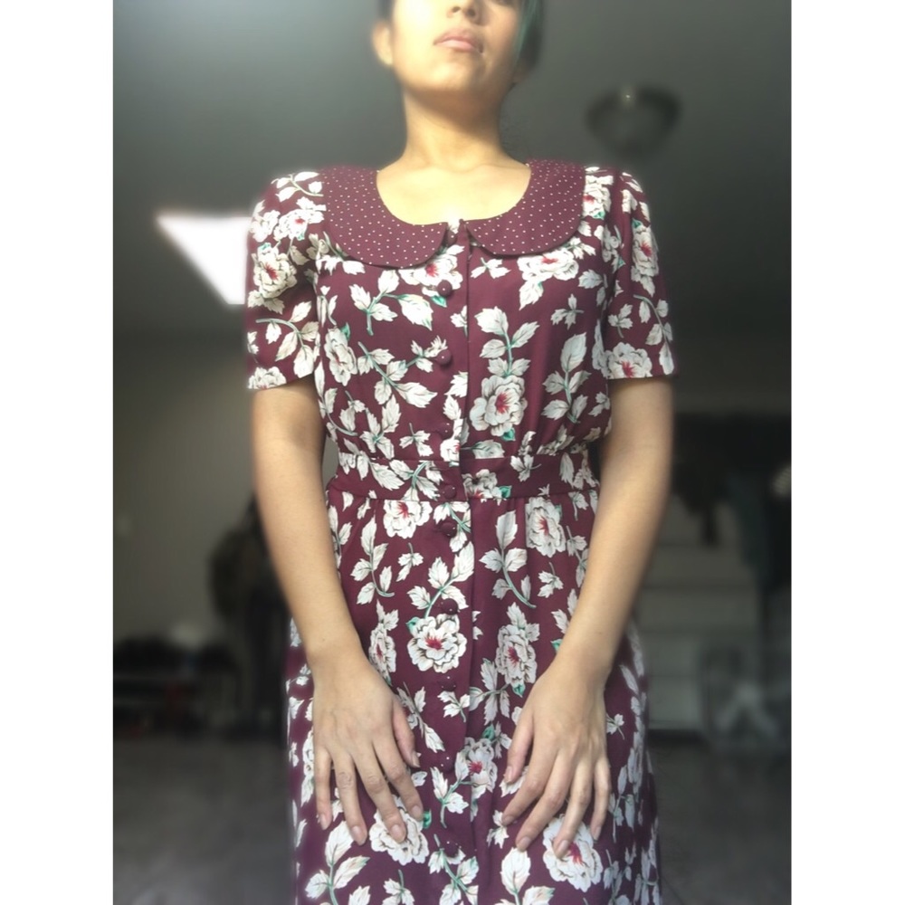 Vintage floral dress - Picture 7 of 8